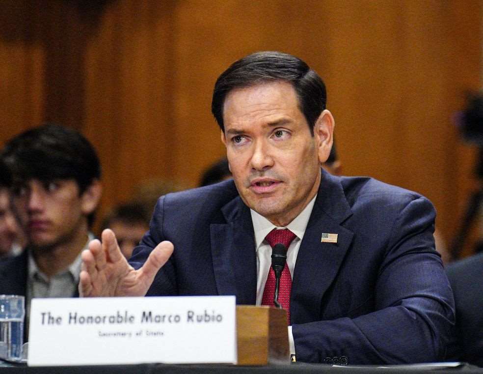 美國國務卿盧比歐(Marco Rubio)2日在國會作證。 (圖:美國國務院)