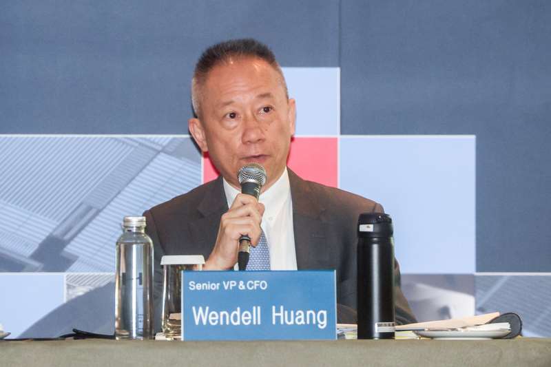 台積電財務長黃仁昭日前接受BBC專訪。  (圖：中央社檔案照)