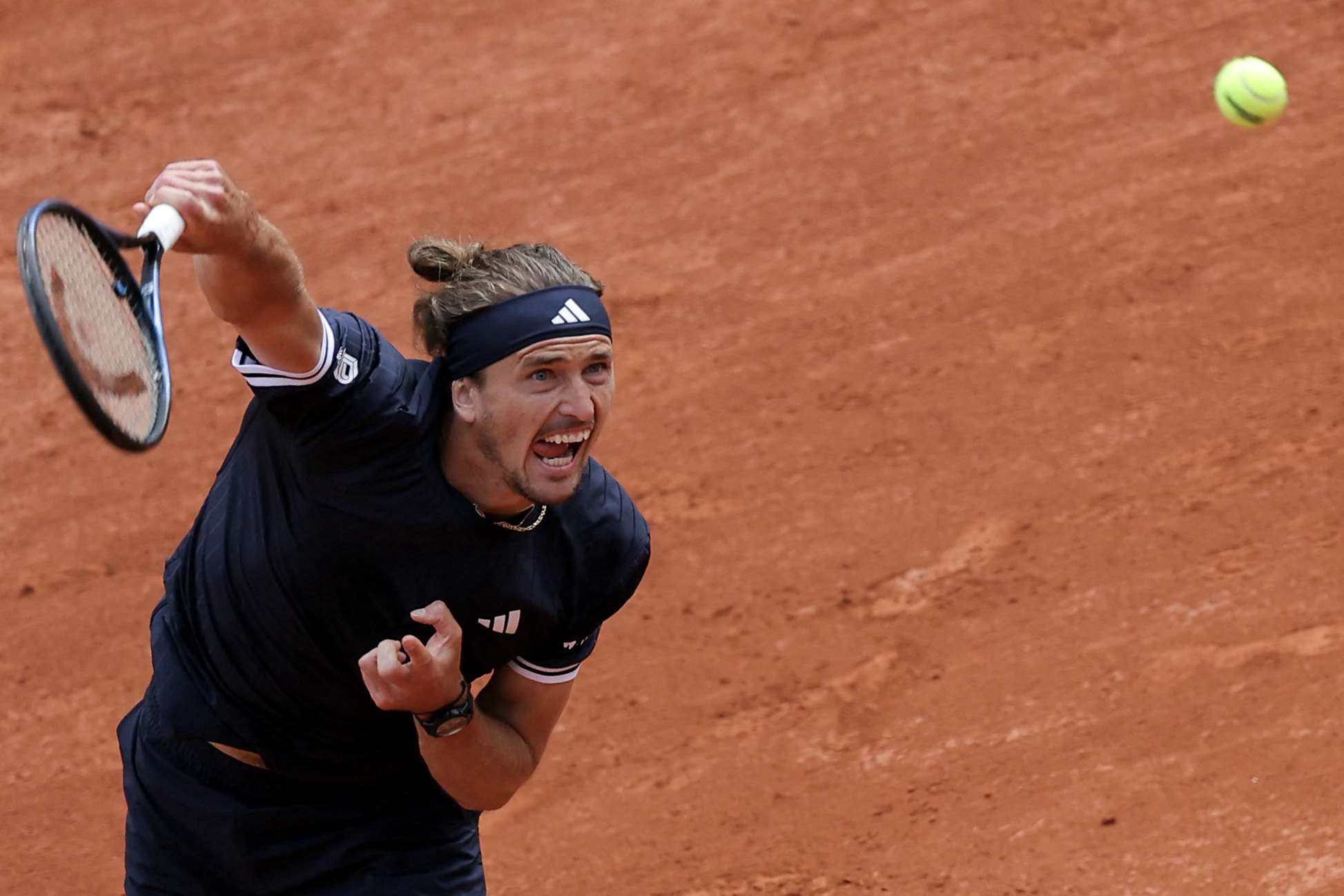 德國網球名將茲韋列夫(Alexander Zverev)二度挺進法國網球公開賽男單決賽。