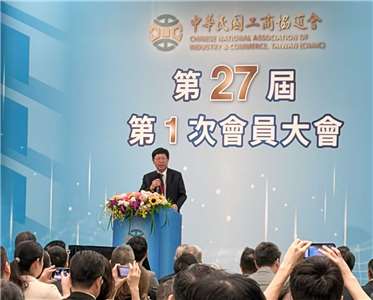 電電公會理事長劉揚偉18日指出，規劃於美國、墨西哥、波蘭及印度等地推動科學園區，以「科學園區3.0」模式複製台灣成功經驗，相關規劃預計在一年內將有具體成果。(蔡芃敏 攝)