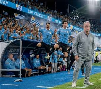 AI生成 烏拉圭 (URUGUAY)教頭馬塞洛 貝爾薩(MARCELO BIELSA)