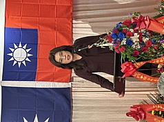 PF
鄭麗文出席紐約僑宴
國民黨主席鄭麗文出席在紐約法拉盛舉行的僑宴，期
間發表演說。
中央社記者廖漢原紐約攝　115年6月8日