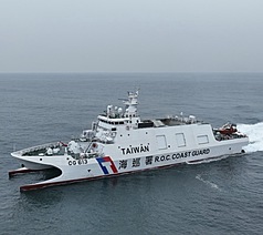 海洋委員會海巡署23日表示，關於媒體報導「中國自然資源部東海生態中心表示海巡艦艇通信品質差，喊話聽不到」一事，經查與事實不符，嚴正駁斥中國非法海洋調查。（海巡署提供）