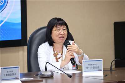 北榮神經醫學中心副主任傅中玲3日表示，維持良好的咬合功能可能是預防失智症易遭忽略的一環。(北榮提供)