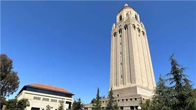 美國史丹佛大學遭踢爆涉收中共體系捐款。圖為史丹佛大學。 (圖：中央社)