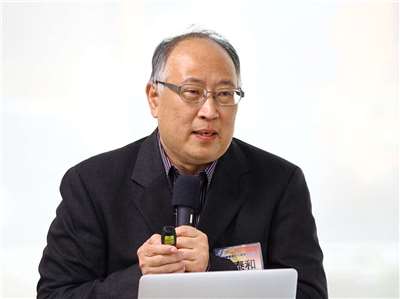 中正大學戰略暨國際事務研究所教授林泰和表示，促使美伊停火的主因是經濟與民生問題 (央廣檔案/記者王照坤 攝)