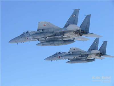 日本航空自衛隊將更名「航空宇宙自衛隊」。圖為日本F-15J戰鬥機。(圖：日本航空自衛隊)