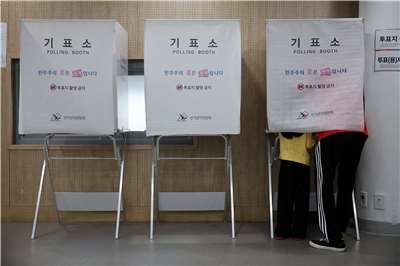 韓國地方選舉3日登場。