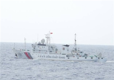 中國交通運輸部組織在台灣島以東海域的「海上交通專項執法和掃測行動」10日結束。(海巡署提供)