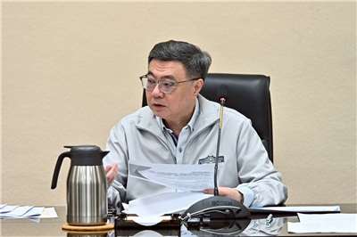 行政院長卓榮泰8日主持「因應中東衝突民生安定專案會議」。(圖：行政院提供)