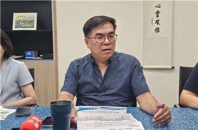 環境部長彭啓明。(劉品希 攝)