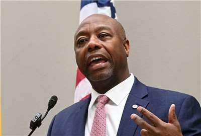 美國共和黨籍參議員史考特(Tim Scott)表示，美國絕不能讓中國或任何其他對手在AI領域取得技術優勢。 (圖:@SenatorTimScott)