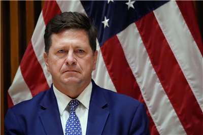 美國國家情報總監被提名人克雷頓(Jay Clayton)。資料照片。