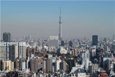 日本政府內閣會議12日修訂「首都直下地震」的緊急對策計畫，盼10年內將災損減半。圖為東京天際線 (Pixabay)