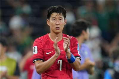 南韓足球隊隊長孫興慜30日凌晨向球迷發表了一份道歉聲明。(檔案照)