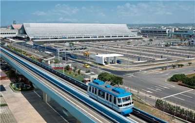 桃園國際機場航廈電車預計7月1日起停止營運。（圖取自FB/TIAfans）