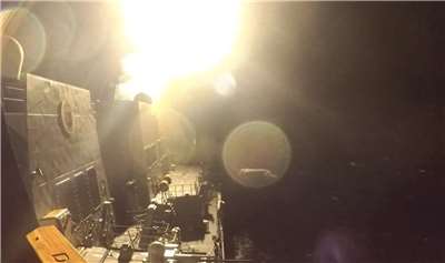 美國中央司令部(CENTCOM)釋出對伊朗境內的多個目標進行打擊畫面。(X平台/@CENTCOM)