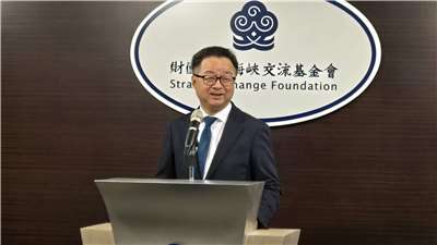 海基會秘書長羅文嘉。(陳國維 攝)
