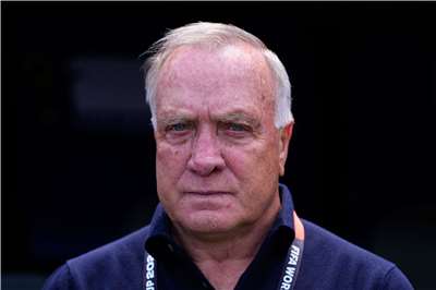 世界盃古拉索總教練艾沃卡（Dick Advocaat）(圖)滿意球員在比賽的拼戰精神。