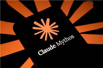美國AI新創公司Anthropic旗下強大的Claude Mythos 5。(AFP)