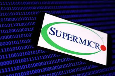 伺服器大廠美超微(Supermicro)表示，啟動70億美元融資計劃，採購零組件，滿足市場對AI伺服器的需求。資料照片。