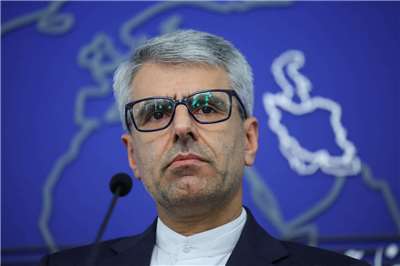 伊朗外交部發言人貝卡伊(Esmaeil Baqaei)(圖)指控美方談判立場反覆。資料照片。(圖：X@IRIMFA_SPOX)