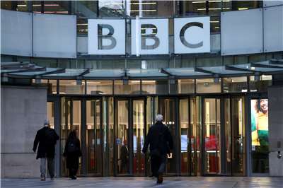 英國廣播公司（BBC）傳出將於下週裁減其核心新聞部門的數百個職位。(路透社/達志影像)