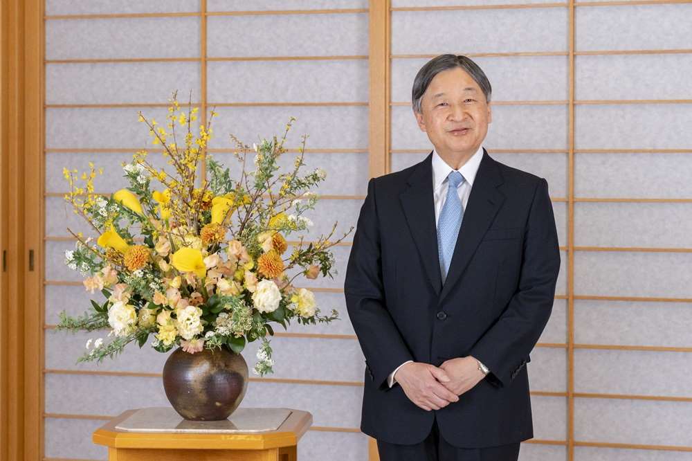 日本政府新「皇室典範」將在10月24日生效。圖為日皇德仁資料照。(圖:宮內廳)
