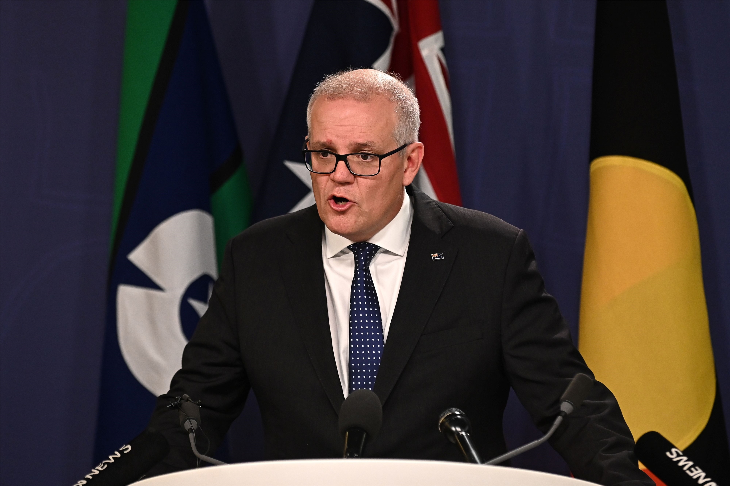 澳洲前總理莫里森(Scott Morrison)投書表示，中國這次試射飛彈，是中國「蠶食戰略」下的一項行動。