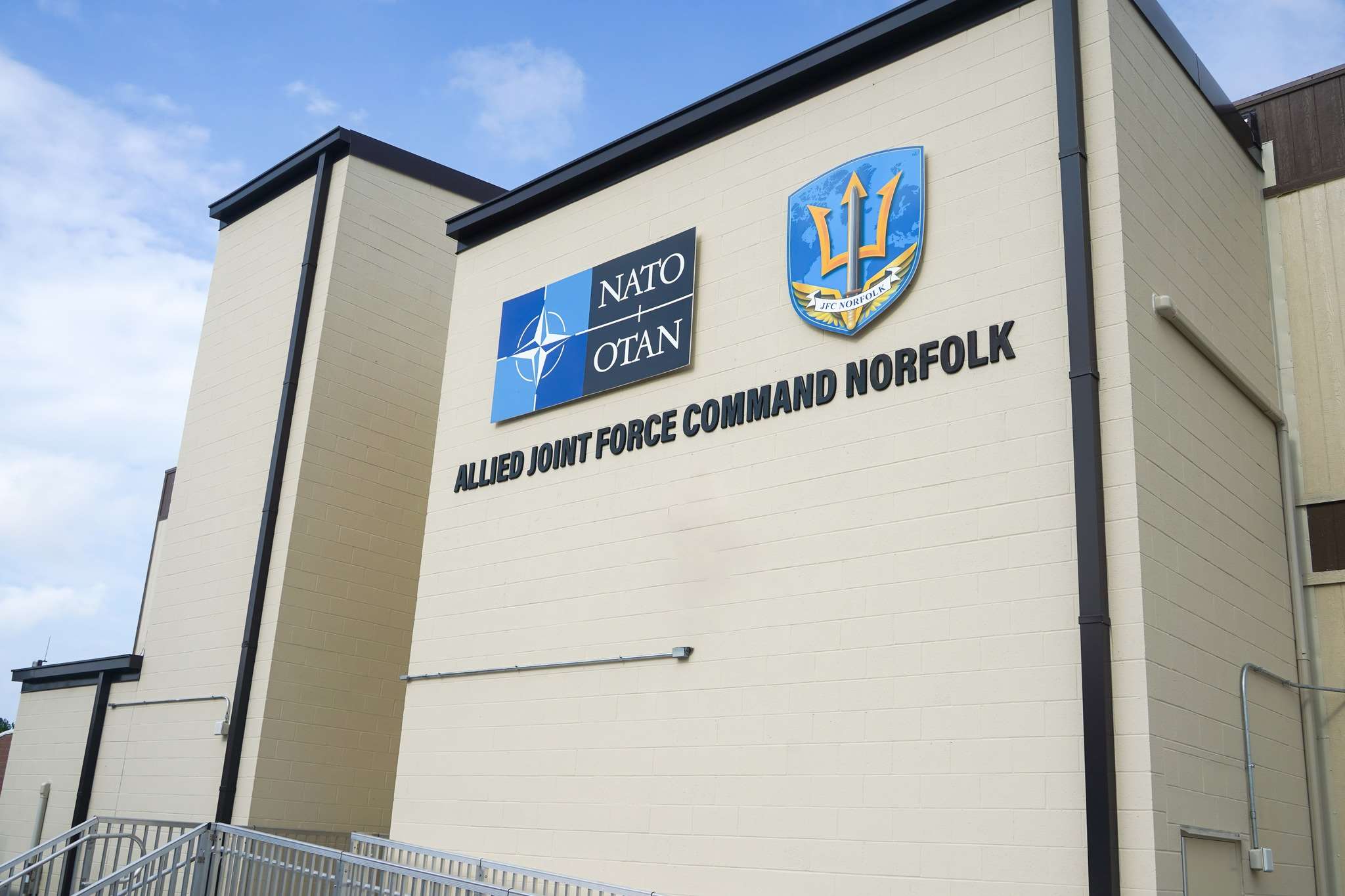 諾福克北約盟軍司令部(Joint Force Command Norfolk)首次由英國領導。 (圖:FB/JFCNF)
