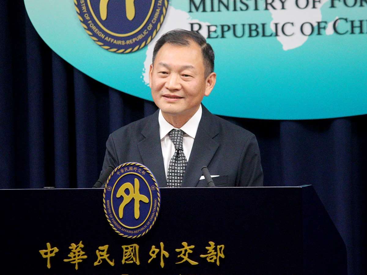 外交部拉美司司長韓志正14日表示，會以務實開放態度，在平等互惠基礎上，與哥倫比亞、秘魯等國繼續發展關係 (央廣記者王照坤 攝)