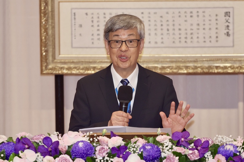 中央研究院第36次院士會議開幕式6日在台北舉行，由中研院院長陳建仁主持，他並闡述中研院未來展望。