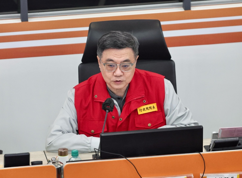 颱風巴威對台威脅不容輕忽，行政院長卓榮泰9日下午前往位於新店的中央災害應變中心，聽取各部會整備情形，要求各單位嚴陣以待，力保國人生命財產安全。