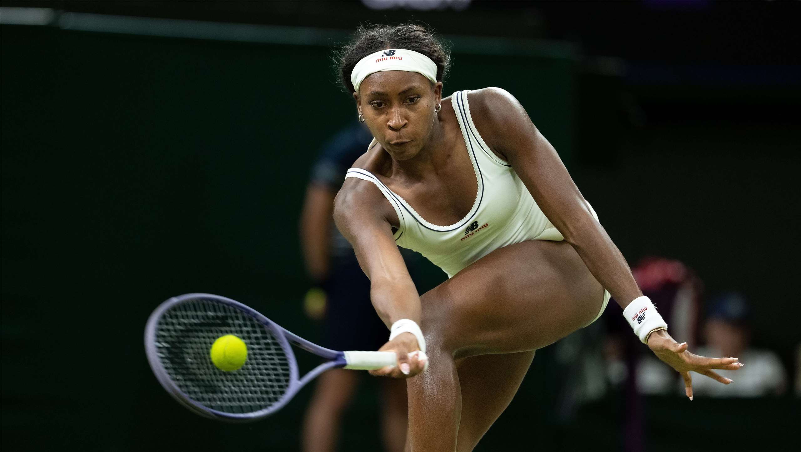 美國網球女將高夫（Coco Gauff）晉級溫布頓網球賽女子單打8強。