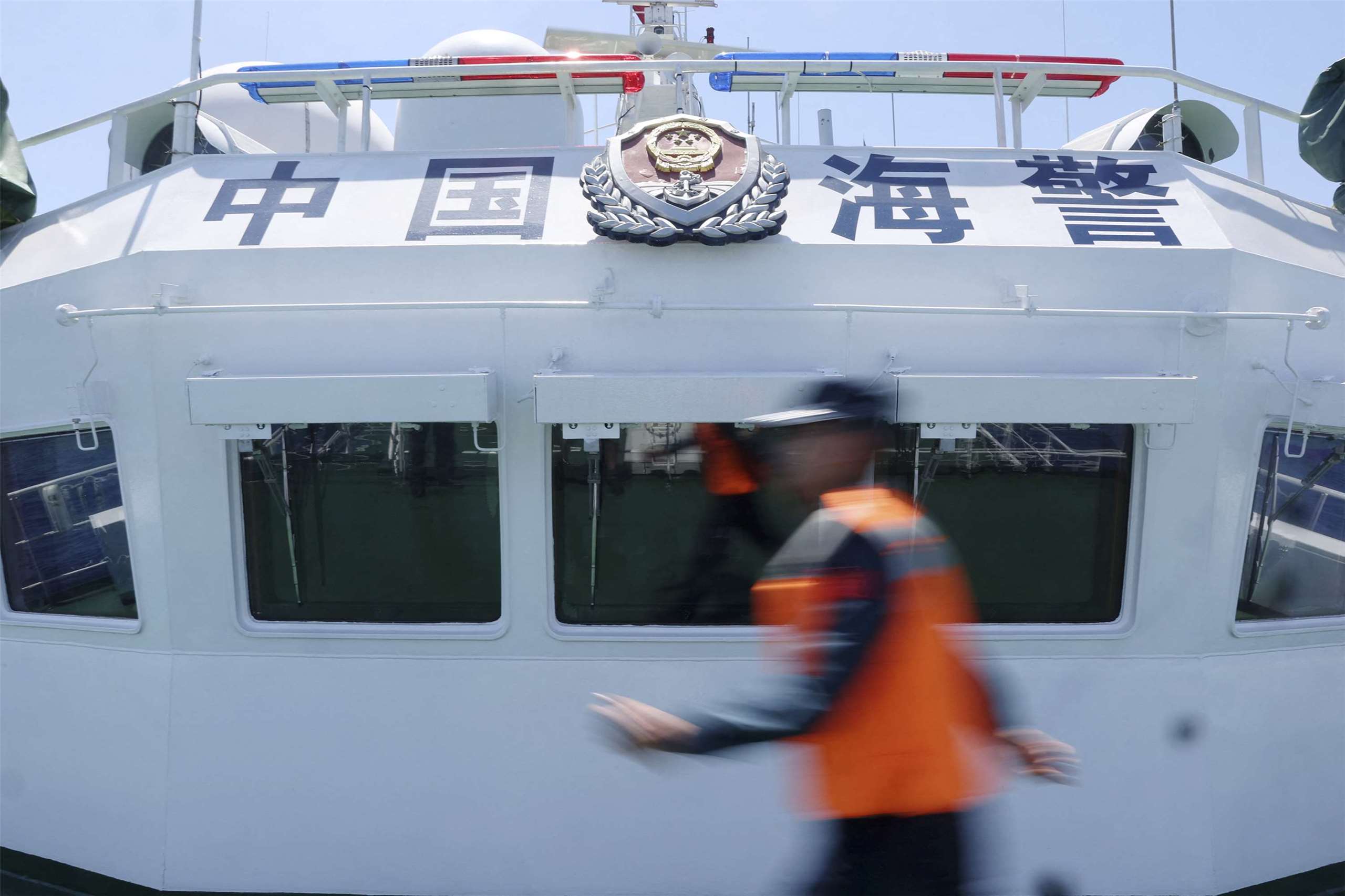 中國海警日前宣布，繼續在台灣東部海域進行所謂的「執法巡查」。資料照。