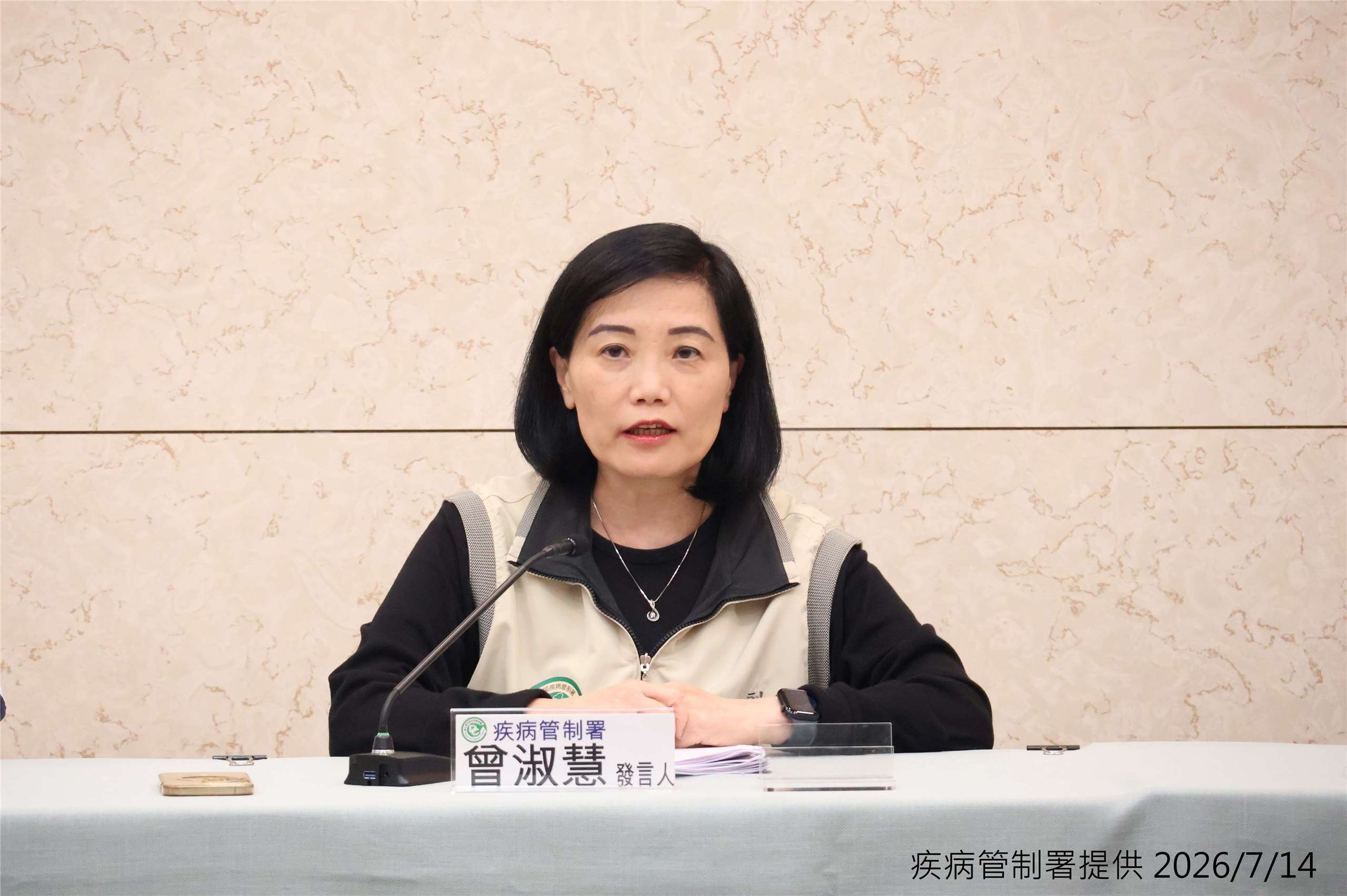疾管署發言人曾淑慧14日表示，極少數個案感染日本腦炎後會引發重症，一旦重症，死亡率可達30%。(疾管署提供)