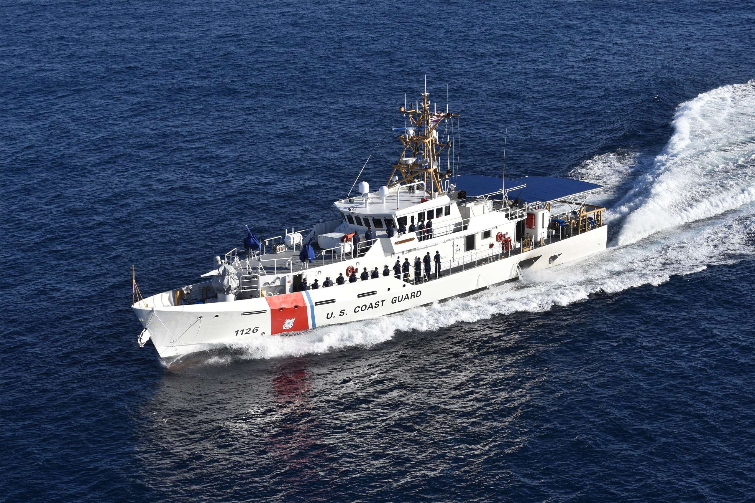 美國海岸防衛隊(U.S. Coast Guard)旗下「快速反應巡防艦」(Fast Response Cutter)。(圖：www.dcms.uscg.mil)