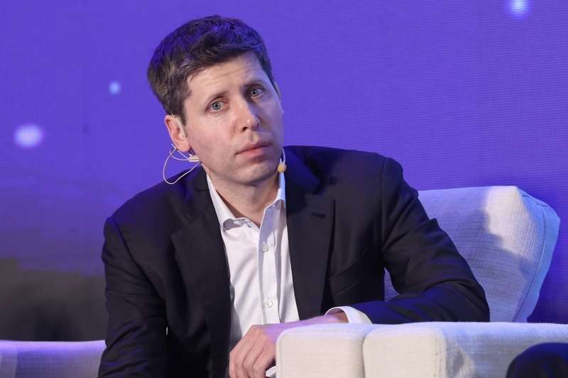 OpenAI執行長阿特曼(Sam Altman)表示，AI代理失控如科幻事件，真切感受到威脅。(圖:中央社檔案照)