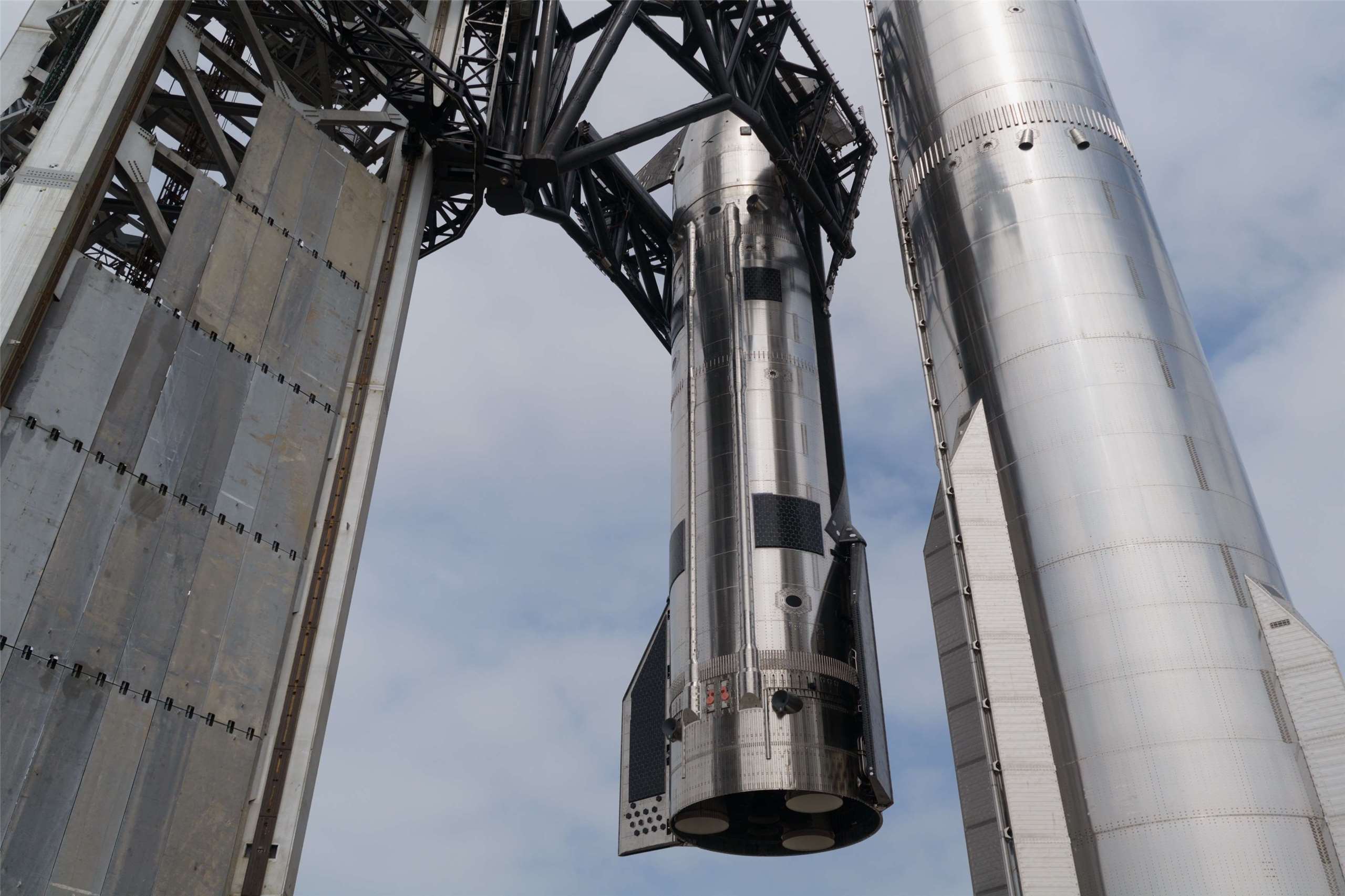 美國太空探索科技公司(SpaceX)16日取消原定為公司上市以來的星艦(Starship)首次飛行。 (圖:X@SpaceX)