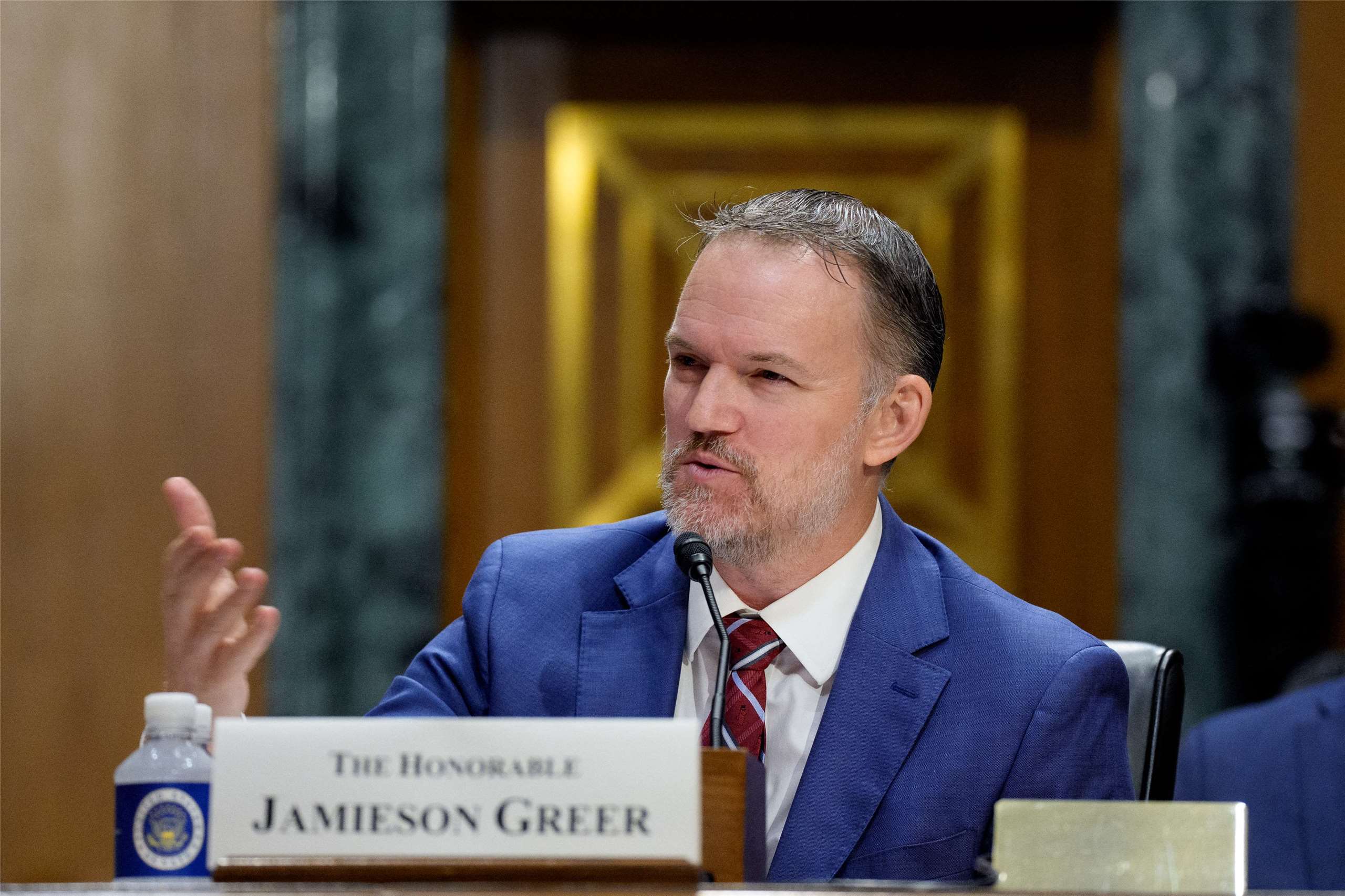 美國貿易代表葛里爾（Jamieson Greer）22日在國會聽證會指出，將公布對60個貿易夥伴進行301強迫勞動調查的回應行動，包括額外課徵10%與12.5%關稅。