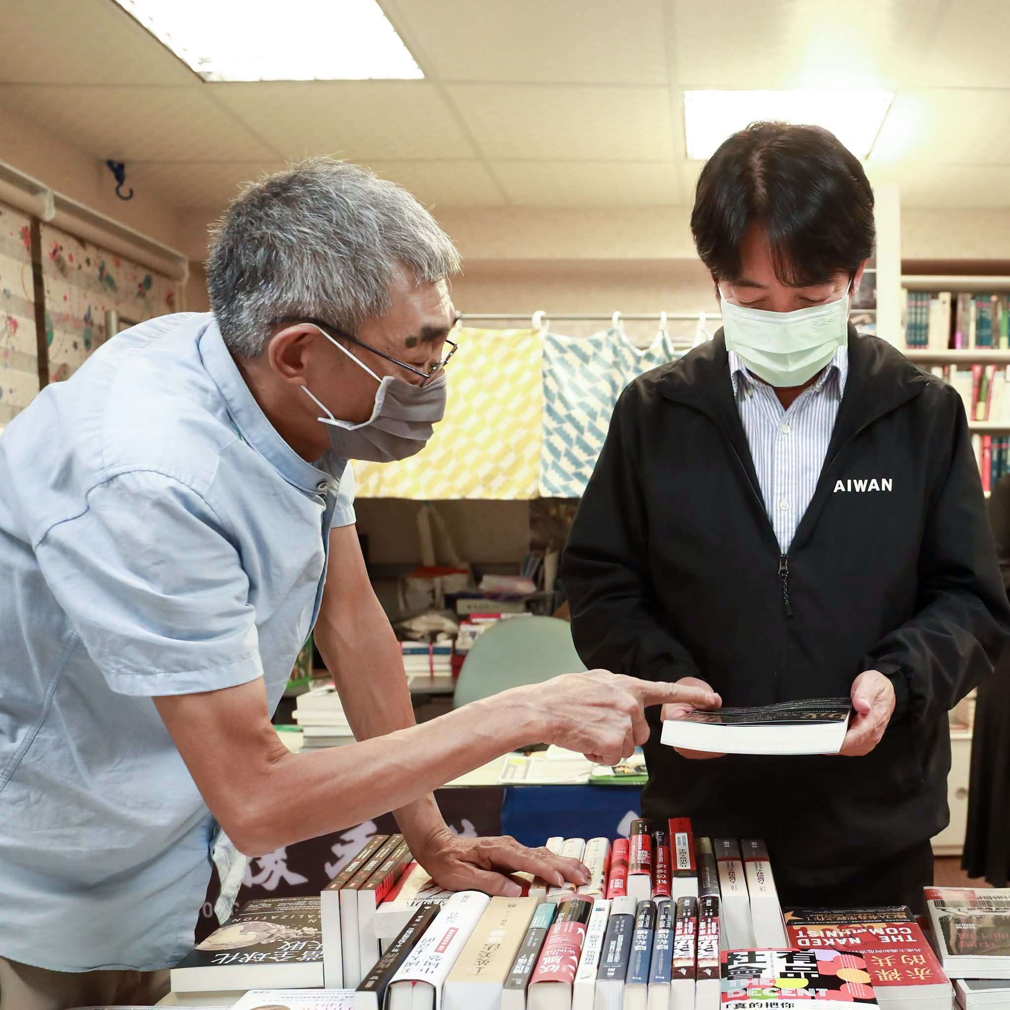 銅鑼灣書店店長林榮基2日晚上病逝，賴清德總統透過臉書發文表達哀悼。(圖:總統賴清德臉書)