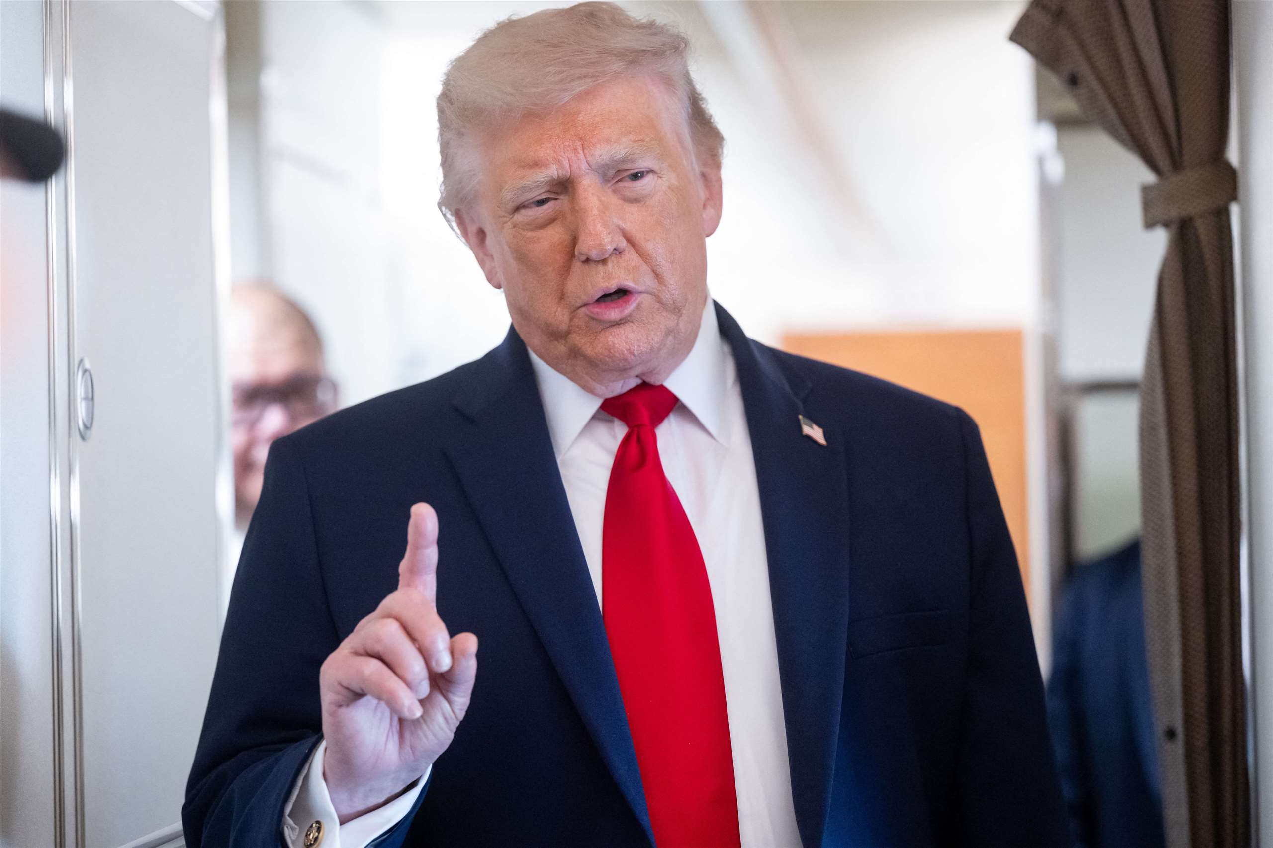 美國總統川普(Donald Trump)表示同意與伊朗進一步談判。資料照。