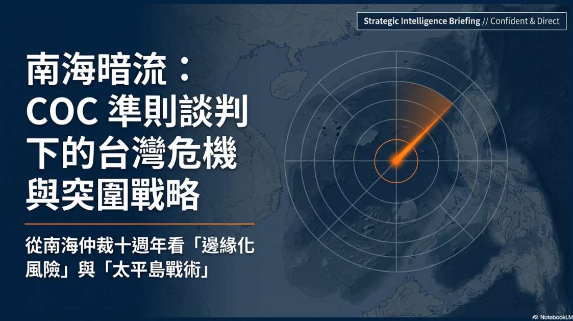 南海行為準則年底達陣？學者憂台灣遭邊緣化 籲強化太平島執法(AI圖)