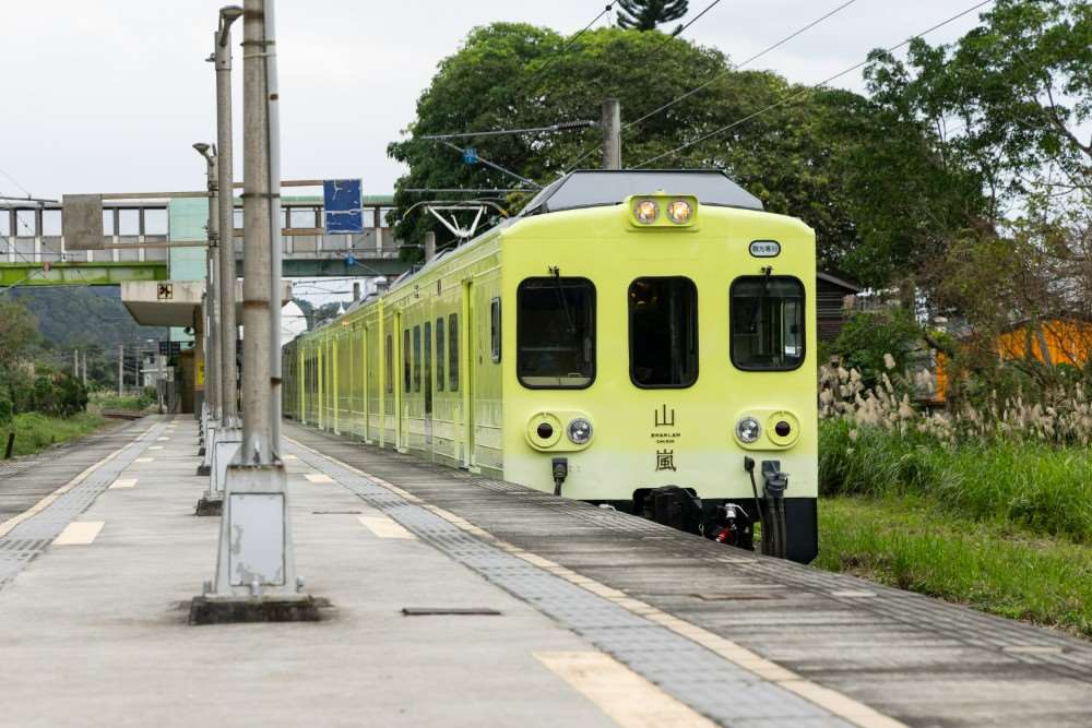 停駛的觀光列車山嵐號。資料照。