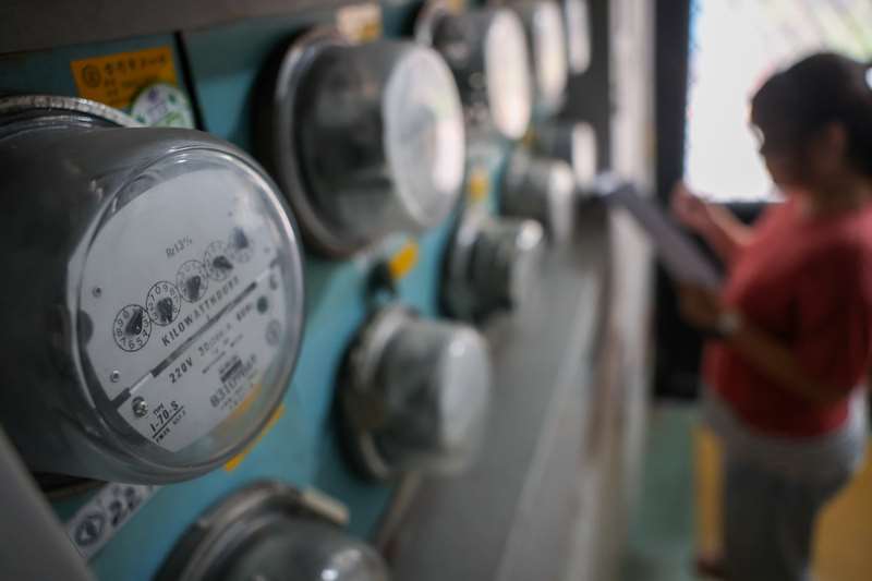 根據內政部統計，2025年下半年全國低度用電住宅數約為90萬宅。示意圖。中央社資料照片。