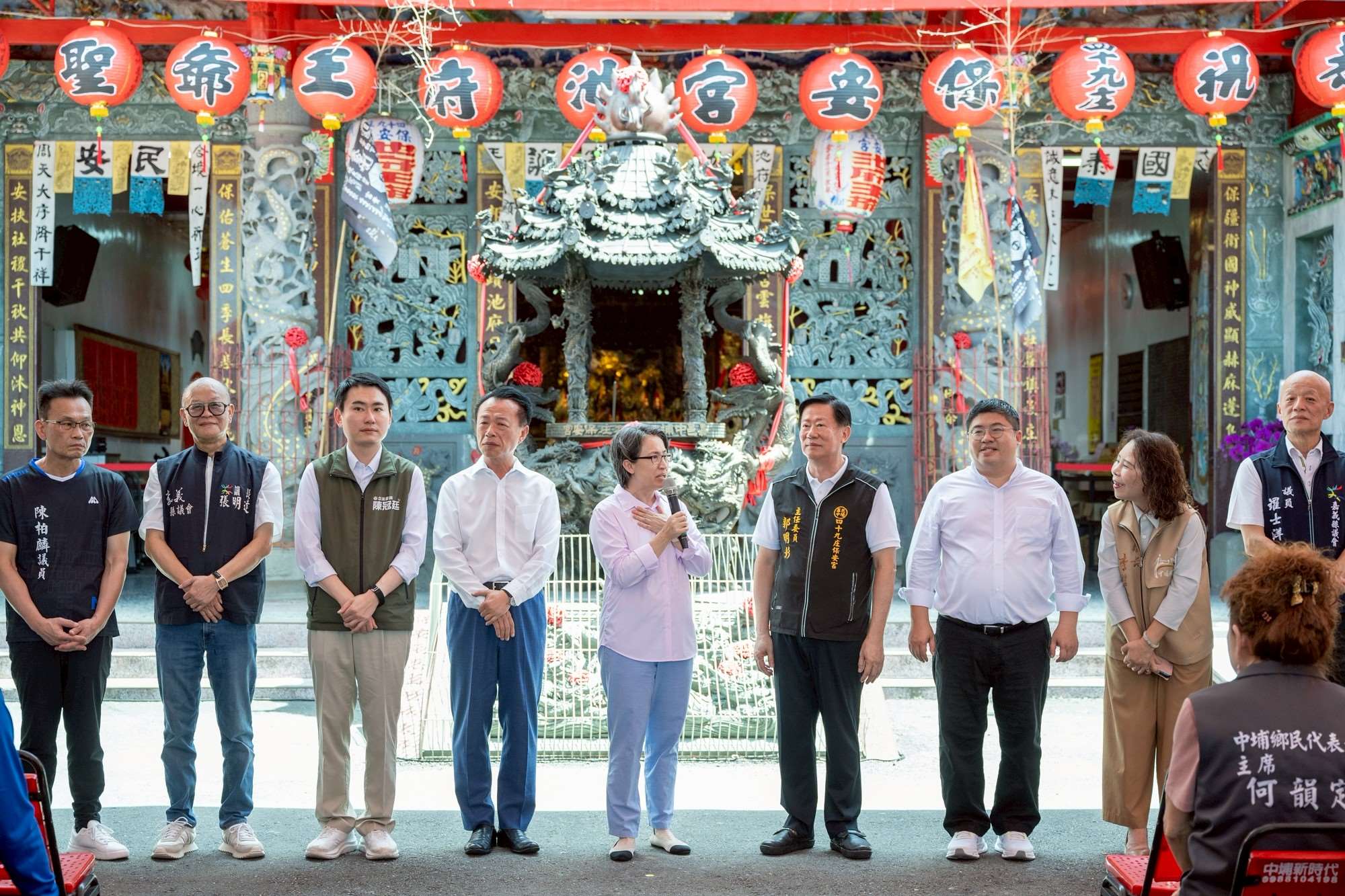 副總統蕭美琴（中）21日強調，無人機對保護台灣安全不可或缺，而嘉義縣是無人機產業發展非常重要的地方，也是國家安全的重鎮。(圖：總統府)
