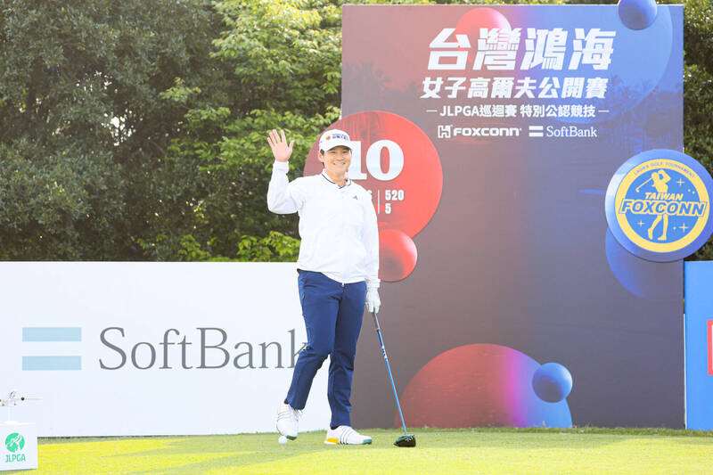 高球女將曾雅妮再披亞運戰袍。資料照片。（TLPGA提供）