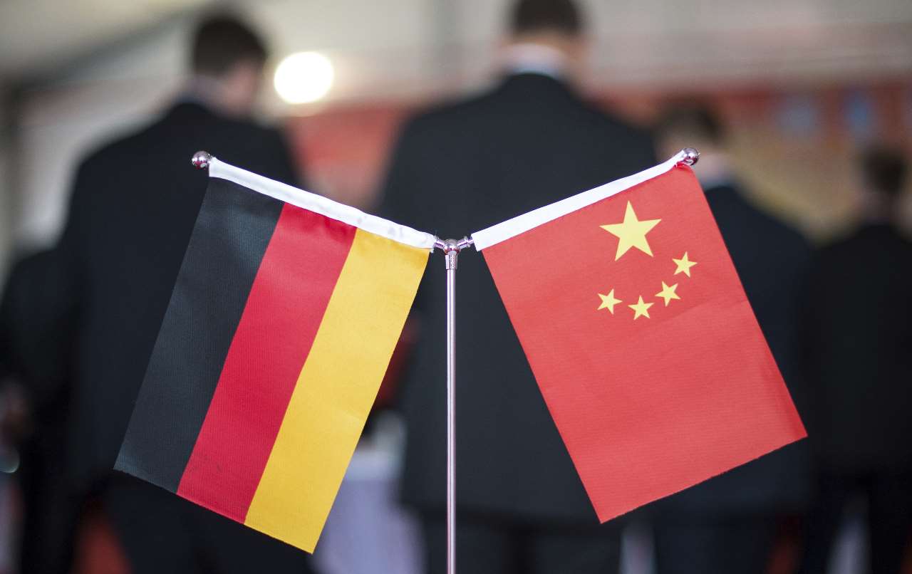 德國聯邦統計局20日公布的資料顯示，今年1月至5月，德國對中國的出口額大幅下滑14.5%，降至296億歐元。示意圖。