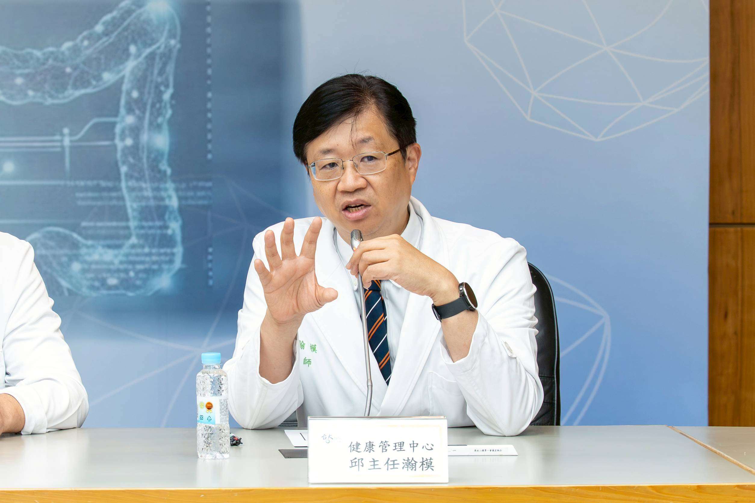 台大醫院內科部教授邱瀚模表示，AI為醫師的「第二雙眼」，而非取代醫師判斷。(台大醫院提供)
