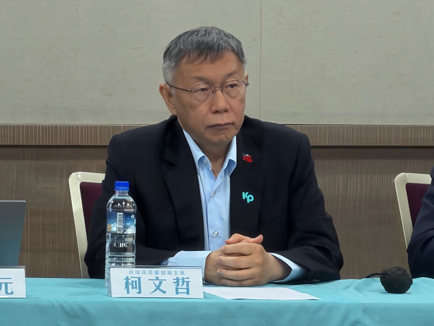 法務部行政執行署台北分署17日表示，該署秉持客觀中立依法執行扣押前台北市長柯文哲銀行存款。圖為柯文哲資料照。(鄭佑漢 攝)